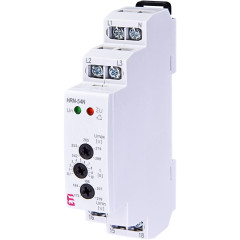 Трифазне реле контролю напруги і послідновності фаз ETI HRN-54N 8А 3×400/230В AC, з нейтраллю (2471412)