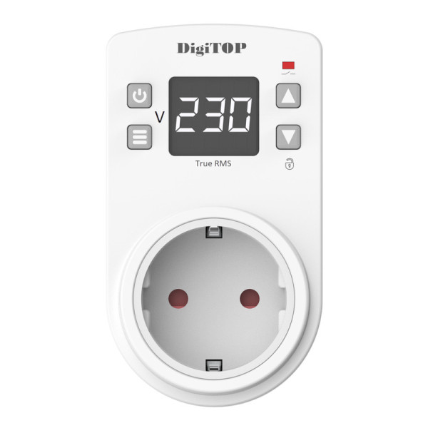 Реле напруги в розетку DigiTOP VP-16AW 16А