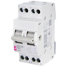 Перемикач ETI SSQ I-0-II 2P 40А/230В (2421425)