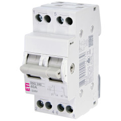 Перемикач ETI SSQ I-0-II 2P 40А/230В (2421425)