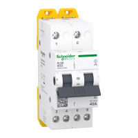 Перемикач 3-х позиційний Schneider Electric iSSW Acti9 2P 40A 400/415В 1-0-2 (A9SCO240)