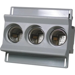 Держатель предохранителей ETI D02 N/3-K 3p (63А, E18) (2222021)