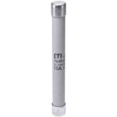 Запобіжник циліндричний ETI CH 10x85 gPV 15 А 1500 В (50 кА) (2625285)