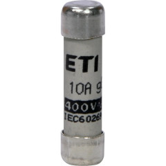 Запобіжник циліндричний ETI CH8x32 gG 10 А 400 В (2651006)