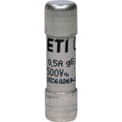 Запобіжник циліндричний ETI CH10x38 gG 0,5 А 500 В (2651011)