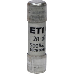 Запобіжник циліндричний ETI CH10x38 gG 2 А 500 В (2651013)