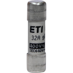 Предохранитель цилиндрический ETI CH10x38 gG 32 А 400 В (2651022)