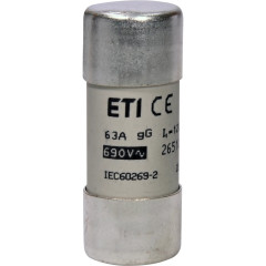 Предохранитель цилиндрический ETI CH22x58 gG 63 А 690 В (2651048)