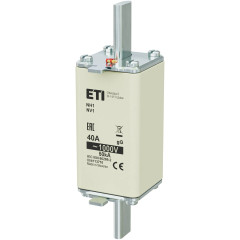 Запобіжник ножовий ETI NH-1/gG 40 А 1000 В AC (4113710)