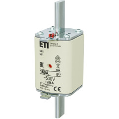 Запобіжник ножовий ETI NH-1/gG 160 А 500 В KOMBI (4184224)