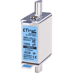 Предохранитель ножевой ETI M000UQU-N/100 А/690 В gR (4331028)