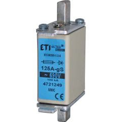 Предохранитель ножевой ETI M000/100 А/690 В-gS (100 кА) (4721248)