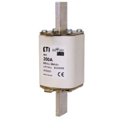 Запобіжник ножовий ETI NH-1 Battery 63 А 800 В DC (4723322)