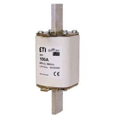 Предохранитель ножевой ETI NH-1 Battery 100 А 800 В DC (4723324)