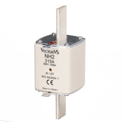 Запобіжник ножовий Vector VS GENESIS NH2 315А 500V AC gG (GF2315AC)