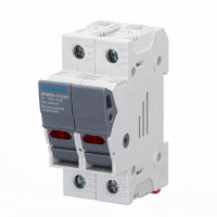 Тримач запобіжників з індикацією Vector VS GENESIS 2P 10x38 32A 1000V DC (GH10382P032DC)