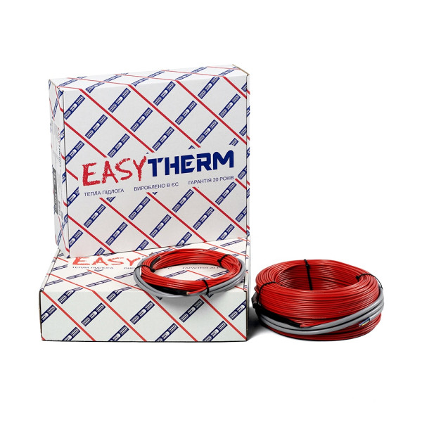 Нагревательный кабель двухжильный Easytherm EC 65.0, 65 м. пог.