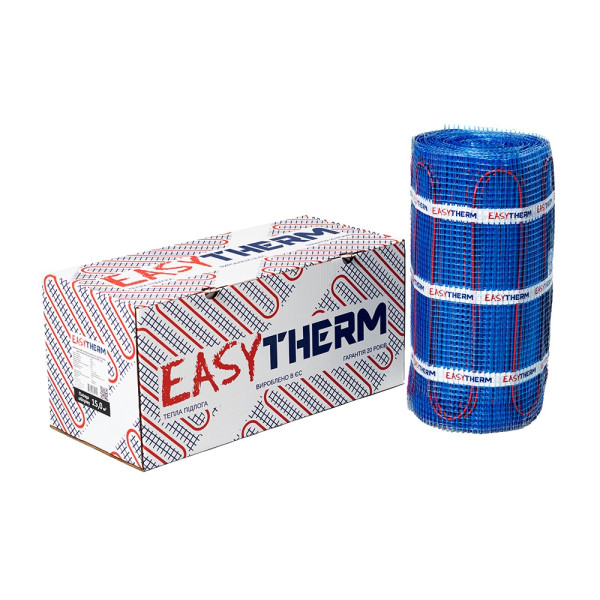 Нагрівальний мат двожильний Easytherm EM 1.00, 1 м. кв.