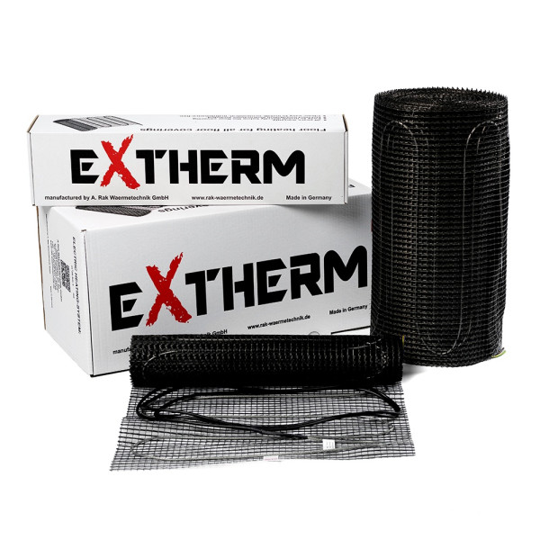 Нагрівальний мат двожильний Extherm ET ECO 1200-180, 12 м. кв.