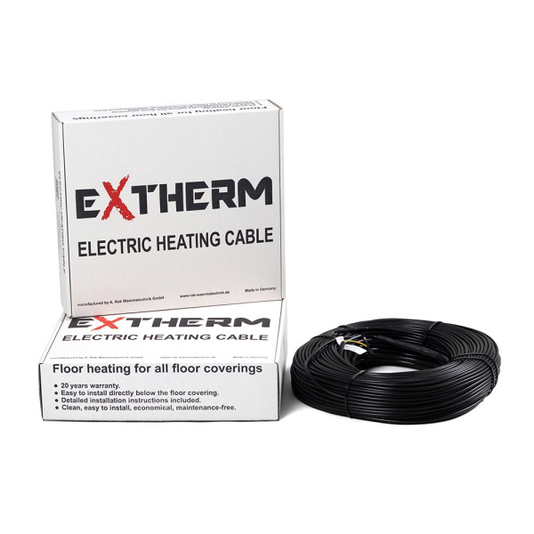 Нагрівальний кабель двожильний Extherm ETT ECO 30-840, 28 м. пог.