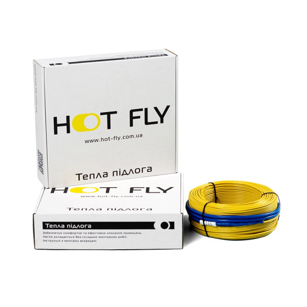 Нагревательный кабель двухжильный HOT FLY HFC 85.0, 85 м. пог.