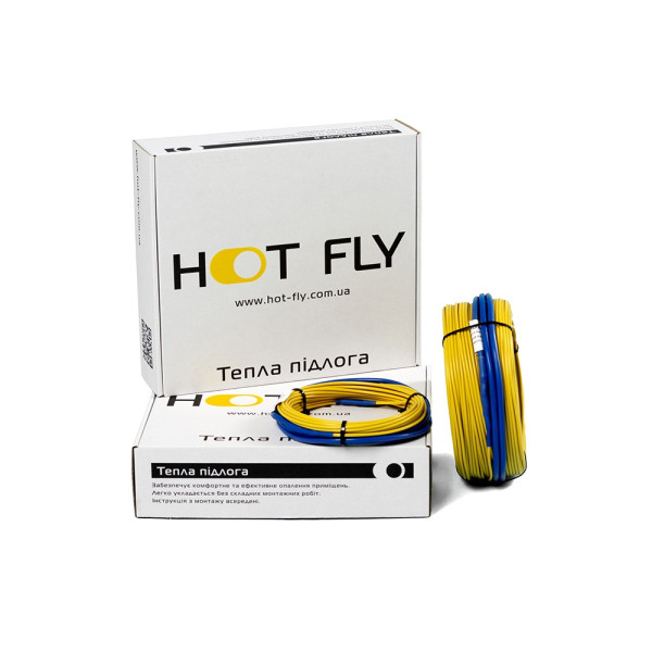 Нагревательный кабель двухжильный HOT FLY HFC 85.0, 85 м. пог.