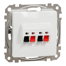 Аудиорозетка Schneider Electric Sedna Design Белый (SDD111411)