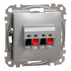 Аудіорозетка Schneider Electric Sedna Design Алюміній (SDD113411)