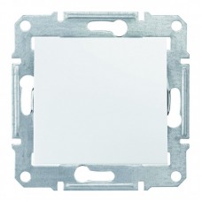 1-клавишный проходной выключатель Schneider Electric Sedna IP44 Белый (SDN0400521)