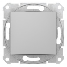 1-клавишный перекрестный выключатель Schneider Electric Sedna Алюминий (SDN0500160)