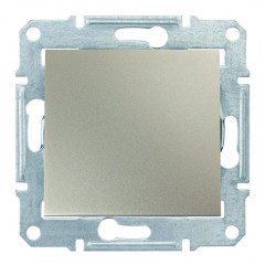1-клавішний вимикач Schneider Electric Sedna Титан (SDN0100168)