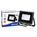 Прожектор світлодіодний Delux FMI 10 LED 20Вт 6500K IP65 (90008734)