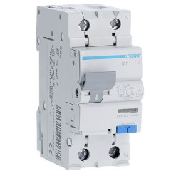 Дифференциальный автомат Hager 2p 10 А 30 мА тип С (AD960J)