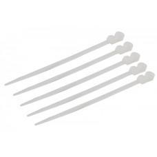 Хомут кабельный с площадкой под винт АСКО-УКРЕМ СHS-110MT 98х3.5 Белый 100 шт (A0150090050)