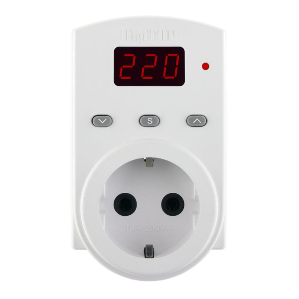 Реле напруги в розетку DigiTOP VP-10AS