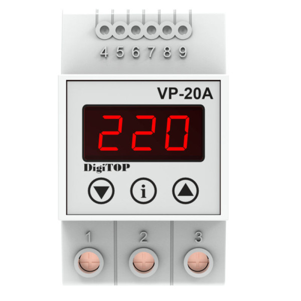 Реле напряжения DigiTOP VP-20A