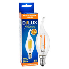 Светодиодная лампа DELUX BL37B 4 Вт 2700K 220В Е14 (90011685)