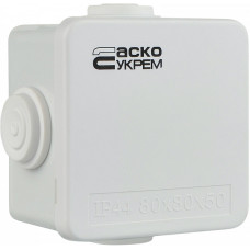 Розподільна коробка АСКО TY-RA 80х80х50мм (A0150170014)