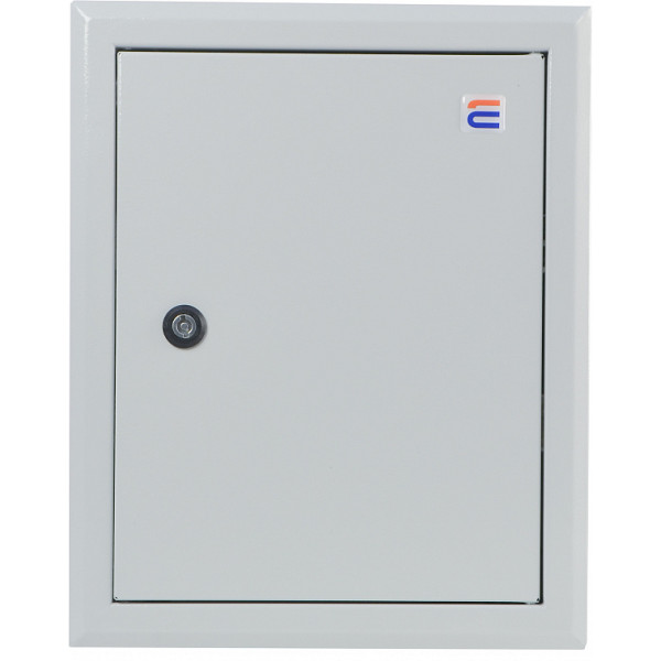 Вбудований розподільчий щит металевий АСКО UBox на 24 модулів IP31 сірий (A0260010002)