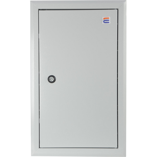 Вбудований розподільчий щит металевий АСКО UBox на 36 модулів IP31 сірий (A0260010003)