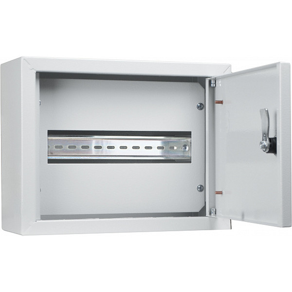 Навісний розподільчий щит металевий АСКО UBox на 12 модулів IP31 сірий (A0260010005)