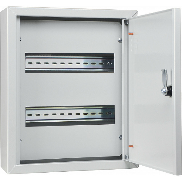 Навісний розподільчий щит металевий АСКО UBox на 24 модулів IP31 сірий (A0260010006)