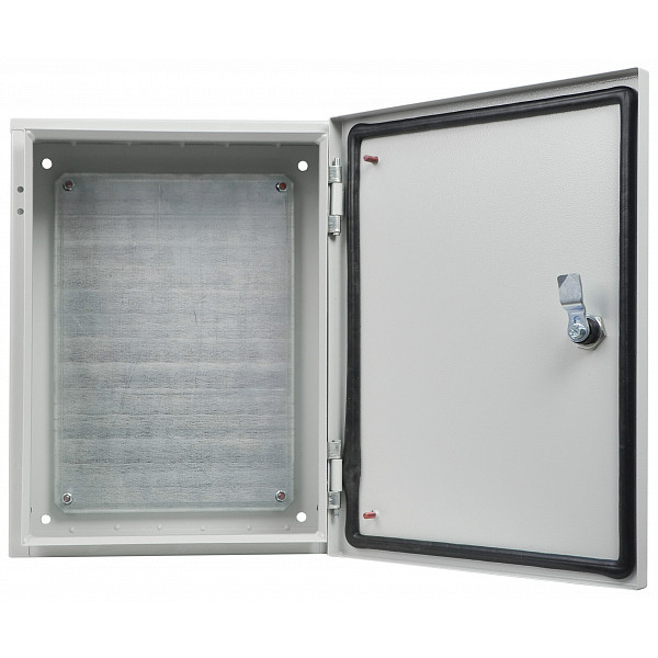 Корпус із монтажною панеллю АСКО UBox IP54 400х300х250мм металевий (A0260020038)