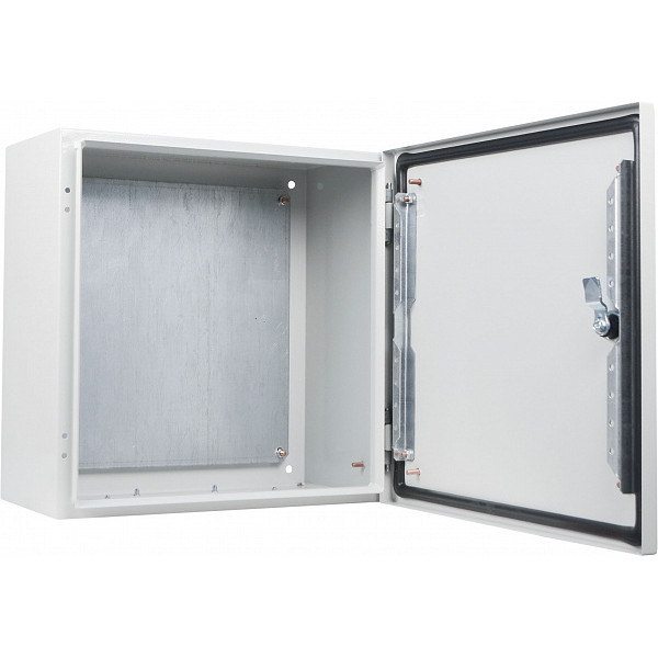 Корпус із монтажною панеллю АСКО UBox IP65 400х400х200мм металевий (A0260020052)