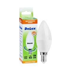 Светодиодная лампа DELUX BL37B 5 Вт 4100K 220В Е14 (90002754)