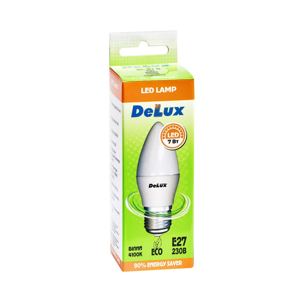 Світлодіодна лампа DELUX BL37B 7 Вт 4100K 220В Е27 (90011756)