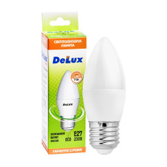 Светодиодная лампа DELUX BL37B 7 Вт 6500K 220В Е27 (90009248)