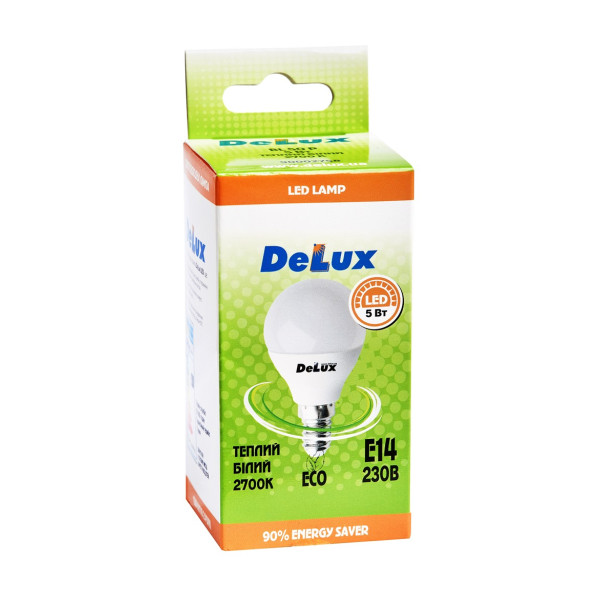 Світлодіодна лампа DELUX BL50P 5 Вт 2700K 220В Е14 (90002758)