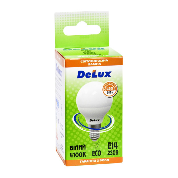 Світлодіодна лампа DELUX BL50P 5 Вт 4100K 220В Е14 (90002759)