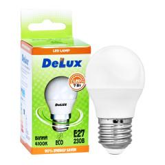Светодиодная лампа DELUX BL50P 7 Вт 4100K 220В Е27 (90011759)
